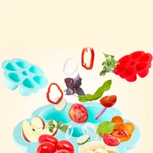 1 шт., поднос для детского питания, контейнеры для детского питания, контейнер для хранения грудного молока в форме цветка