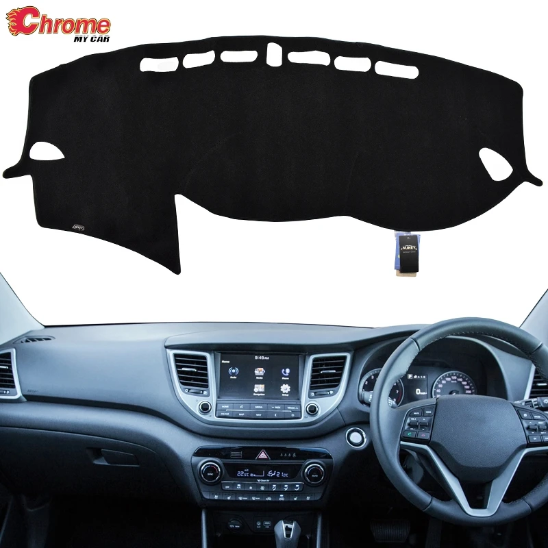 Для Hyundai Tucson TL 2016 2017 2018 RHD Dash коврик крышка приборной панели Dashmat анти грязный