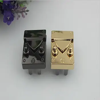 

10pcs/lot Luggage hardware accessories thickening of lock packets twist lock mortise lock