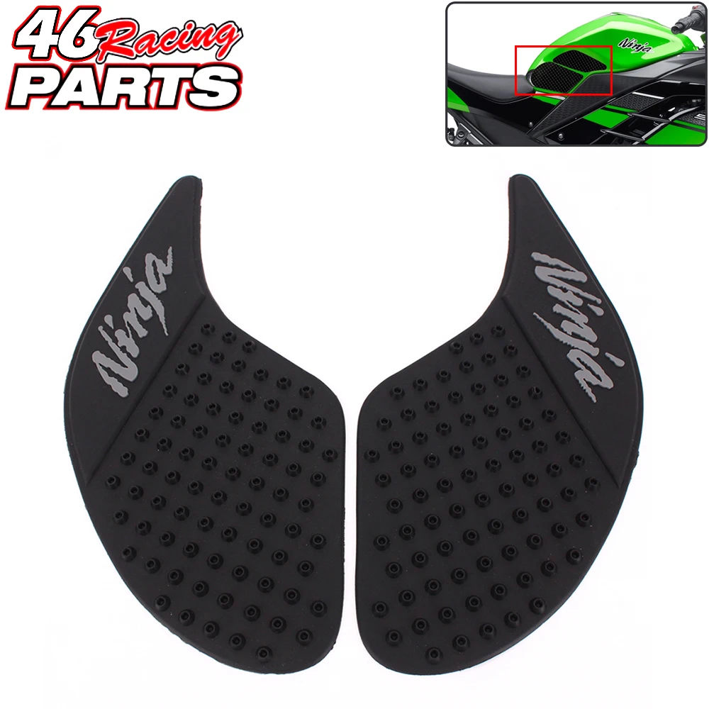 

CK CATTLE KING Motorcycle tank pad/grips protector sticker /Protective Pad For Kawasaki Ninja 250/300 Ninja250 Ninja300