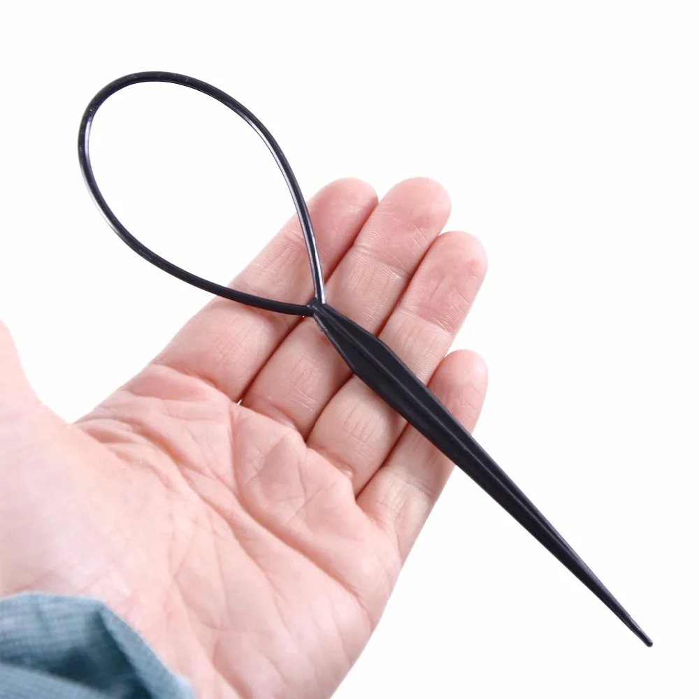 2pcs/set Pull Hair Needle Ponytail Hair Braider Creator Loop Styling Tail Clip Hair Braid Maker Styling DIY Tools 2pcs/set Pull Hair Needle Ponytail Hair Braider Creator Loop Styling Tail Clip Hair Braid Maker Styling DIY Tools