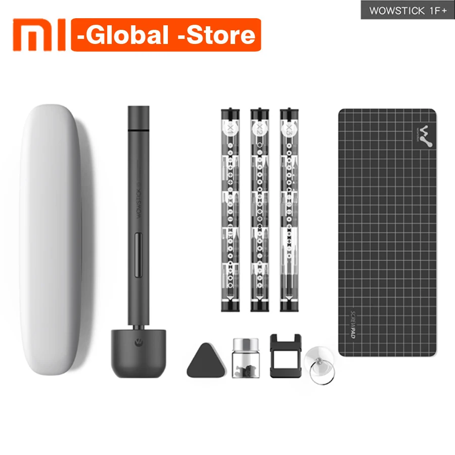 

Xiaomi Upgraded Screwdriver Wowstick 1F Pro Mini Electric Screwdriver Cordless Rechargeable Lithium Battery Powered LED Light