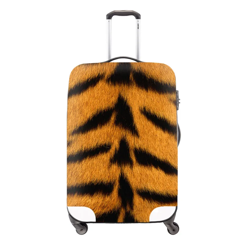 Dispalang 3D Animal Tiger Print Portable Elastic Travel Luggage