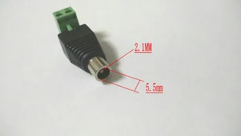 

100pcs 5.5MM x 2.1mm DC Female Power Adapter Plug-in Power FOR CCTV Led Strip
