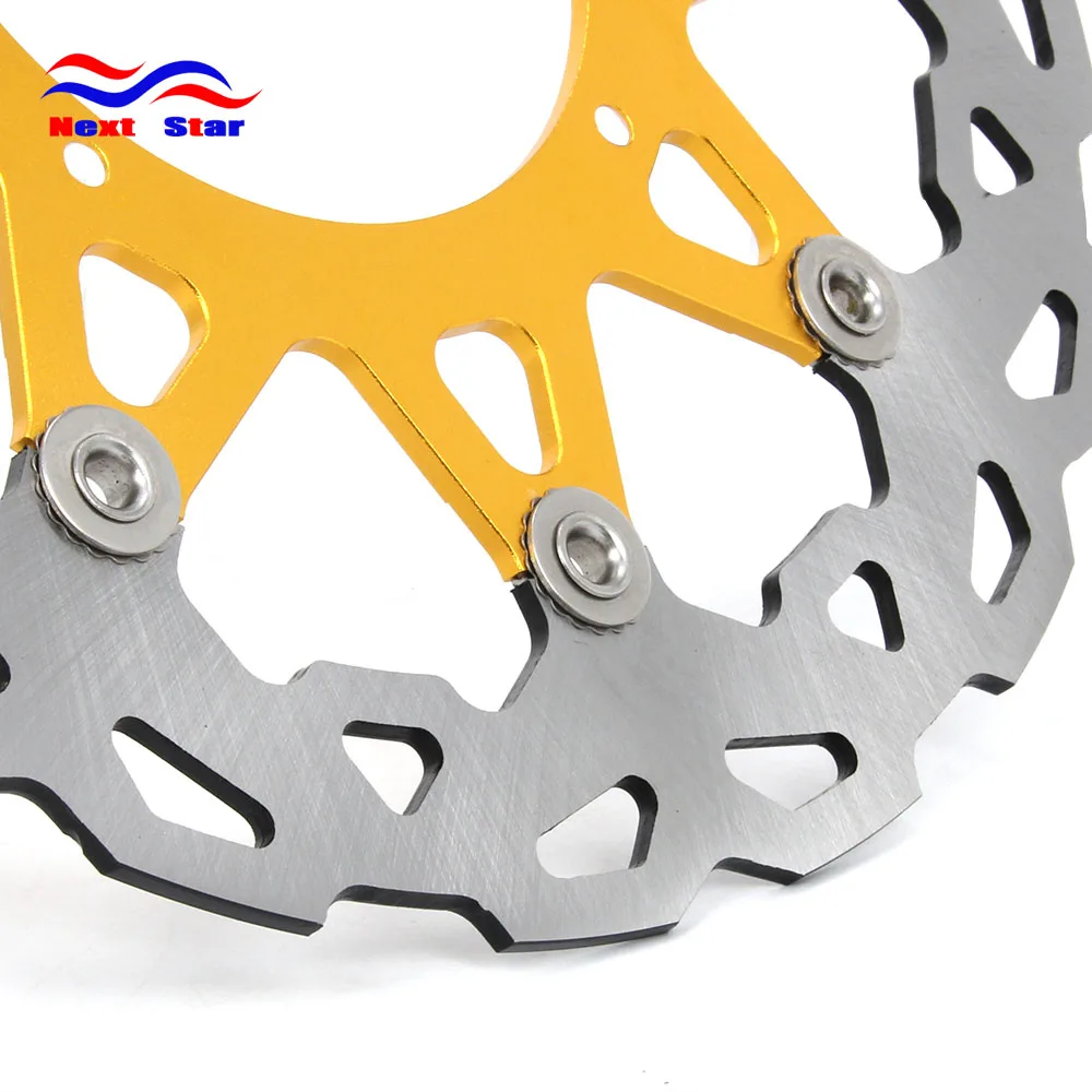 320 передний ротор плавающего тормозного диска для SUZUKI RMZ250 RMZ450 2007 2015 RMX450 RMZ 250 450 RMX