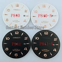 35,6 мм Corgeut циферблат подходит для ETA 2836 Miyota 8215 8205 821A механизм