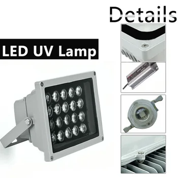 

20 LEDS 20W fast curing UV glue light lamp for LOCA glue dryer and LCD refurbish