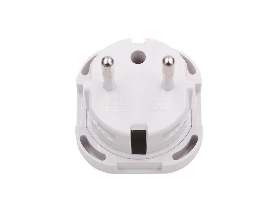 UK to European Euro EU AC Travel Charger Adapter Plug Outlet Converter Adapter power conversion plug Universal mobile phone (12)
