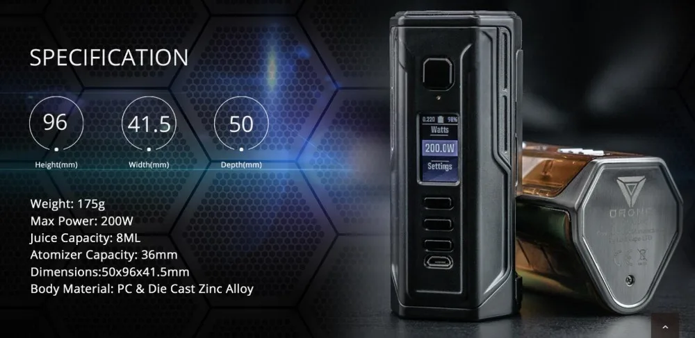 Lost Vape Drone BF DNA250C Mod-2