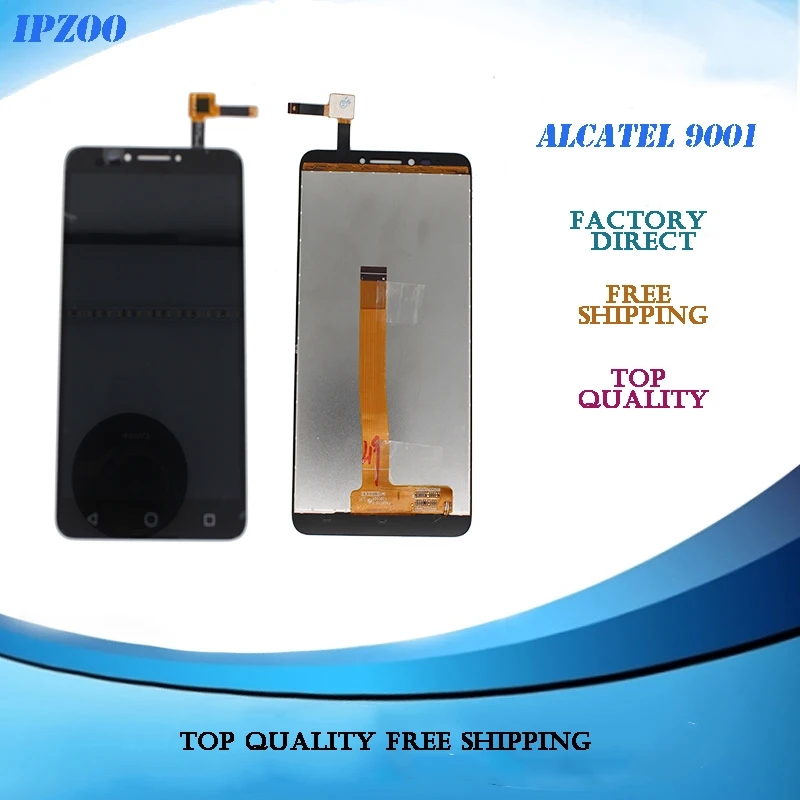 Lcd For alcatel pixi 4 6 0 4g OT9001 ЖК дисплей Дисплей Сенсорный экран дигитайзер в сборе для pixi4
