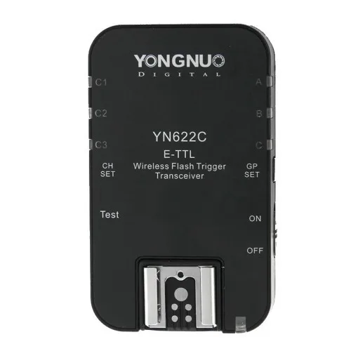 Yongnuo YN-622C YN622C I-ttl беспроводной триггер для вспышки приемник телефона Canon 70d 650d 6d |