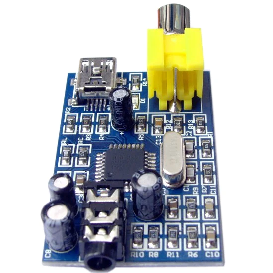 PCM2707 USB DAC звуковой модуль с интерфейсом SPDIF|Интегральные схемы| |