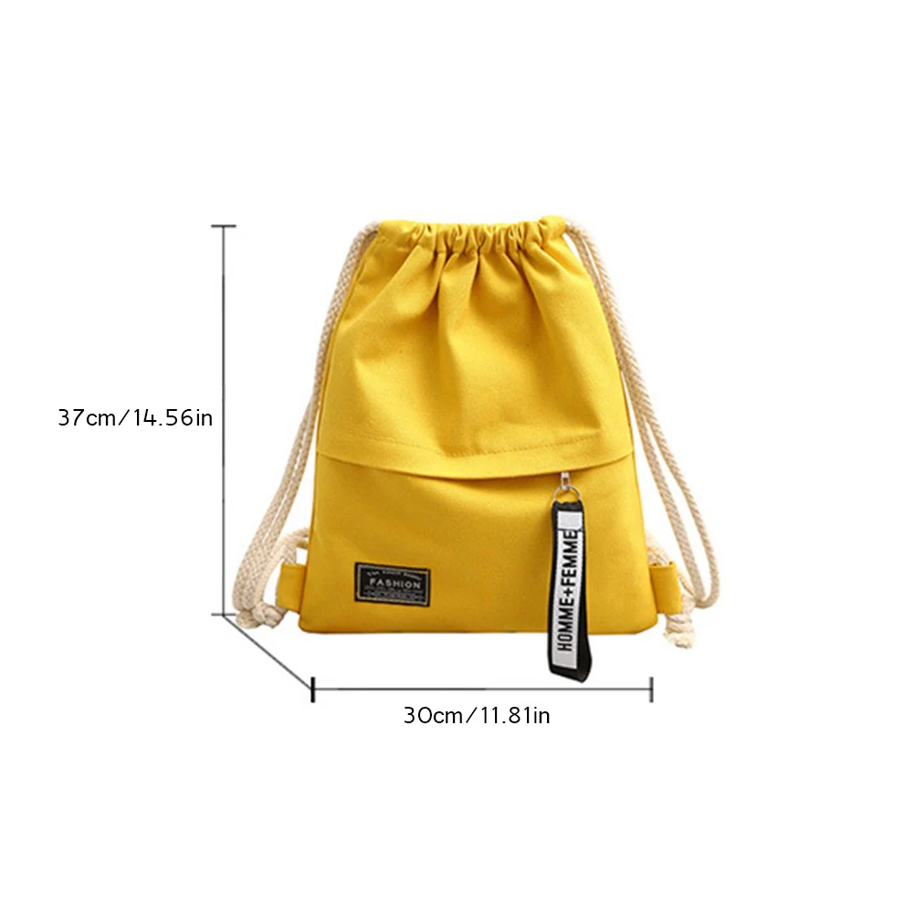 Женская школьная сумка с кулиской для спортзала, Холщовая Сумка для хранения, рюкзак, сумка Mochila, сумка на шнурке, рюкзаки для путешествий