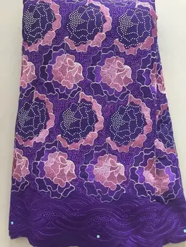 

High Quality Nigerian 5 Yards Tulle Lace Fabrics Latest Mesh African Lace Fabric Bride Guipure French Net Lace Fabric D17