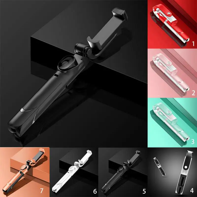

Portable Selfie Stick with Built-in Tripod Stand Bluetooth Remote Shutter Selfie Stick Tripodfor iPhone Samsung Mobile Phone sz