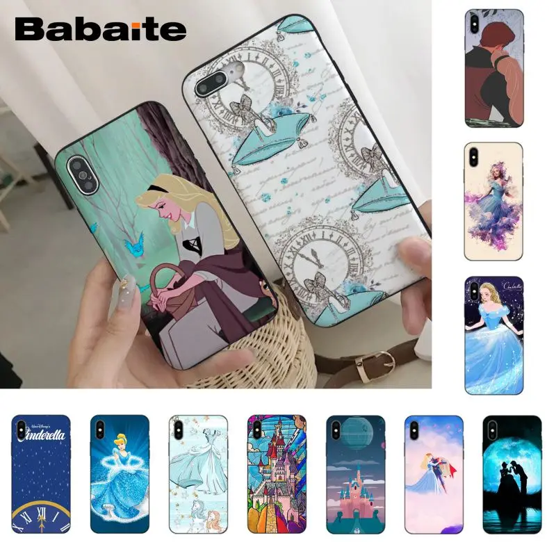 

Babaite Fairy tales Cinderella Hot phone case for iPhone X XS XR XSMax 6 6S 7 7plus 8 8Plus Xs 5 5s SE 5c11 11pro 11promax