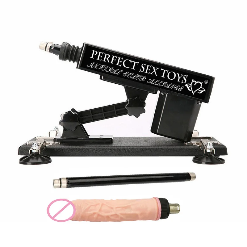  Automatic Vibrator Sex Machine Gun Female Masturbation Pumping Gun with Dildos Attachments Automati