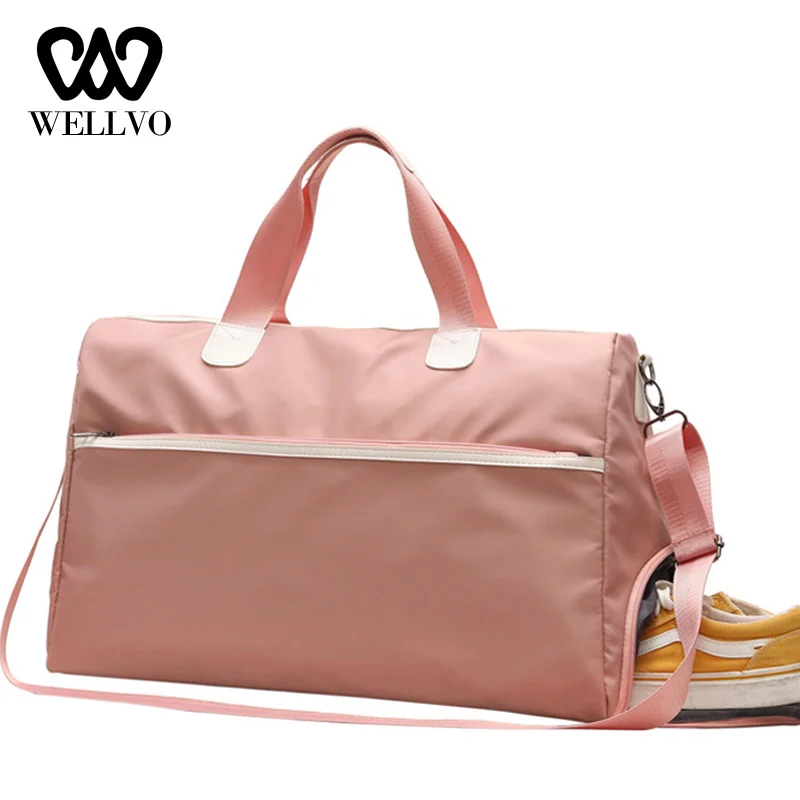 

Yoga Fitness Gym Bags Dry Wet Handbags Swimming For Women Men Shoes Duffel Travel Bag Training Bags Gymtas Weekend Bag XA658WB