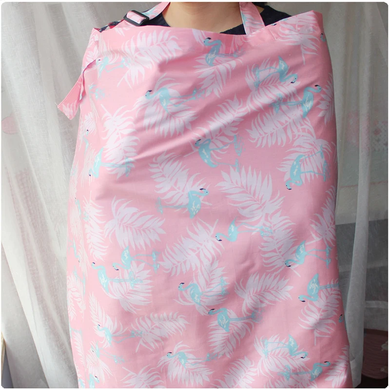 Godier Breastfeeding Cover Baby Infant Breathable Cotton Muslin Nursing Cloth L Large Size Big Nursing Cover Feeding Cover 96*72