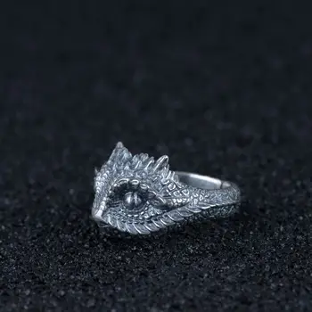 

925 silver restoring ancient ways is Thai silver ring wholesale Open men lizards modelling ring silver ornaments of silver