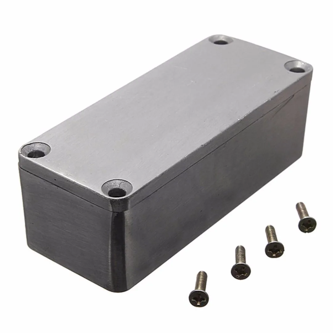 

Mini 1590A Aluminium Enclosure Case Electronic Project Instrument Box Silver 92x38x31mm with Corrosion Resistance