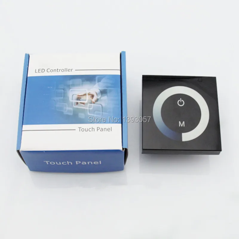 Новый белый/черный цветной корпус DC12V/96 Вт 24В/192 общий анод выход 1CH 8A настенный