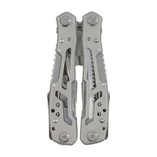 Многофункциональный стальной зажим, нож, отвертка, мини плоскогубцы, портативные, для кемпинга, выживания, аварийные инструменты, дорожный набор