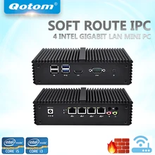 QOTOM 4 LAN font b Mini b font font b PC b font with Core i3