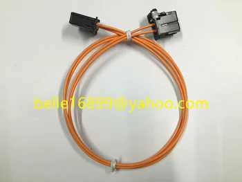 

Free shipping MOST Optical Fiber Cable Connectors Male To Male For Audi BMW mercedes etc. 120CM New Original