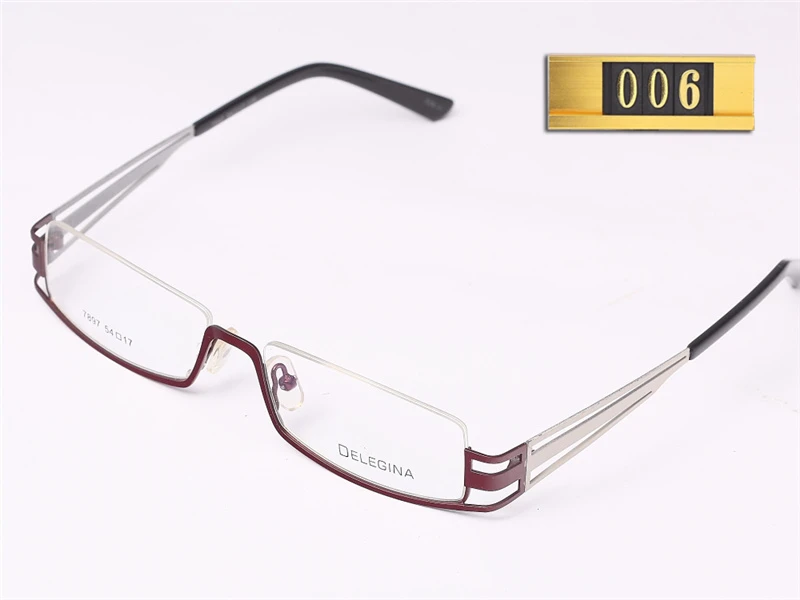 Мода, половинная оправа, фирменный дизайн, оправа для очков, мужские оптические оправы для очков, мужские очки