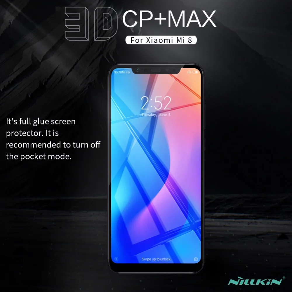 Xiaomi mi 8 mi 8 стекло Nillkin CP+ Max 3D полное покрытие закаленное стекло Защита экрана против царапин для Xiaomi mi 8 mi 8 SE стекло