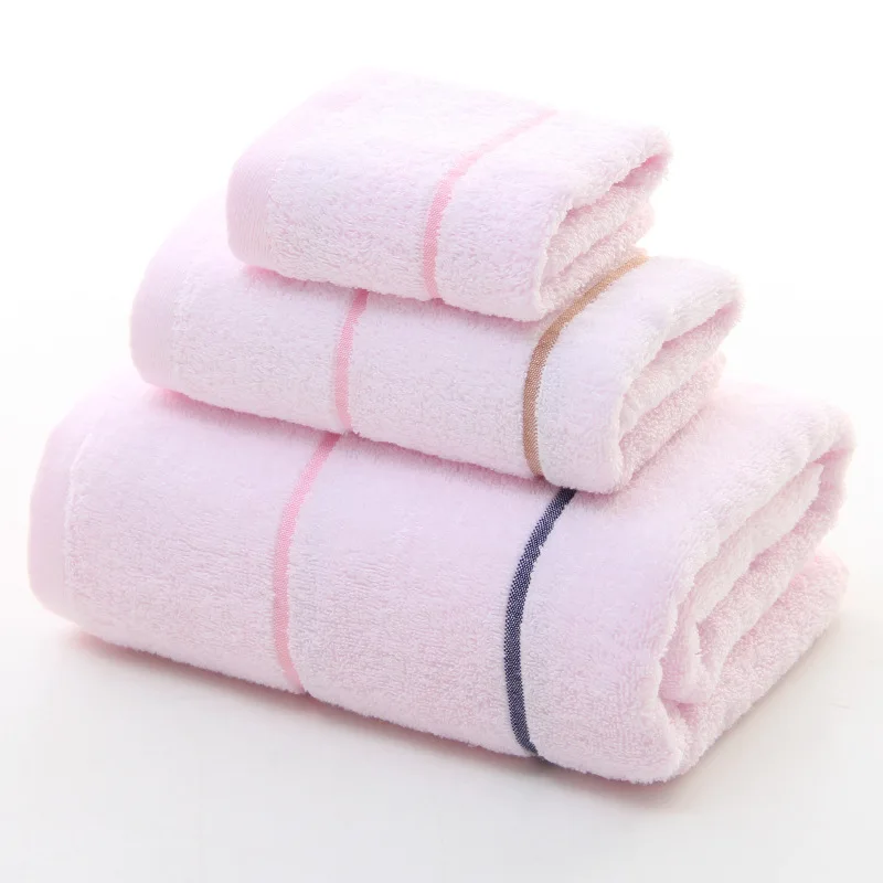Набор полотенец из хлопка для ванной, полотенце для домашнего текстиля, безопасное пляжное полотенце для душа, полотенце для гостиницы, бизнес-подарки