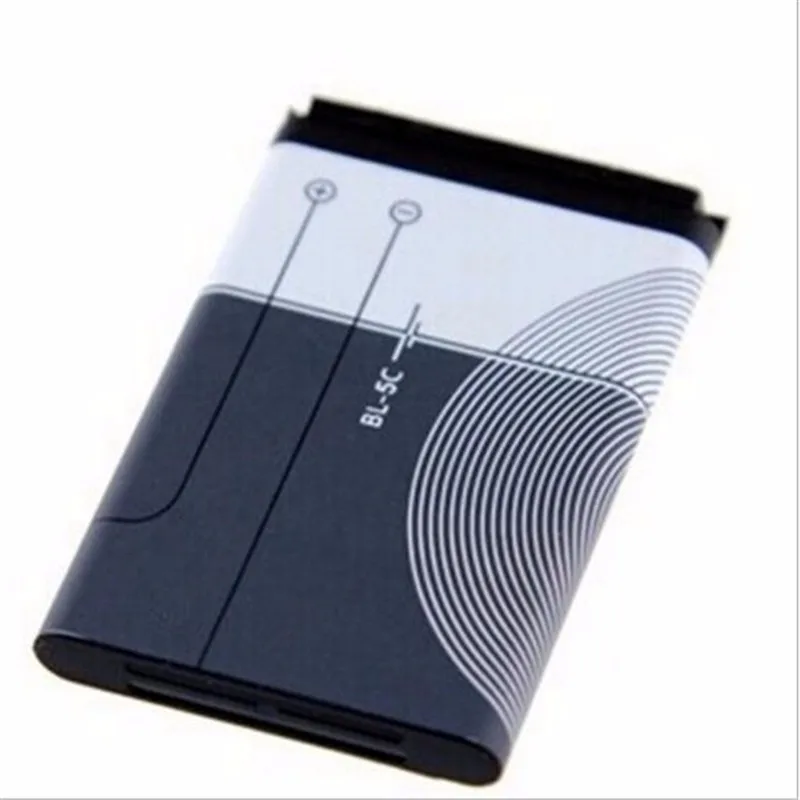 

2PCS/LOT Hekiy BL5C BL-5C BL 5C Battery For Nokia 1600 1100 1110 1200 1208 1280 26003110 2700 3100 5130 6230 6230i n70 n72