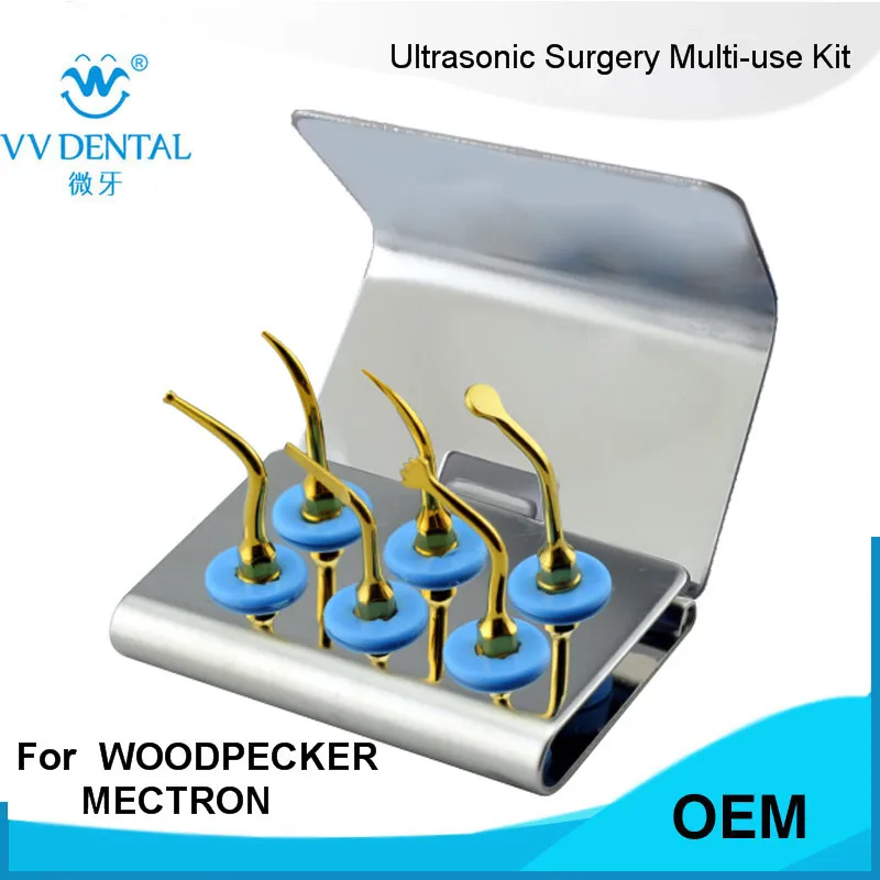 

5 SETS WSMUK dental surgical instruments kit FOR surgical implants general surgeons FIT ULTRASURGERY PIEZOSURGERY