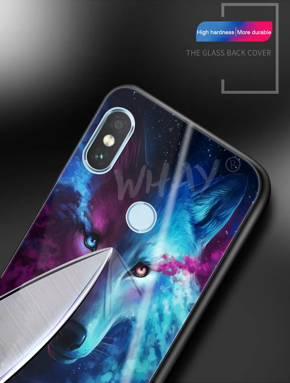 Tempered Glass Case For Xiaomi Redmi Note 5 Pro 4X Coque Silicone Luxury Back Cover Case For Xiomi Xiaomi Mi A1 8 Redmi 5 Plus   (4)