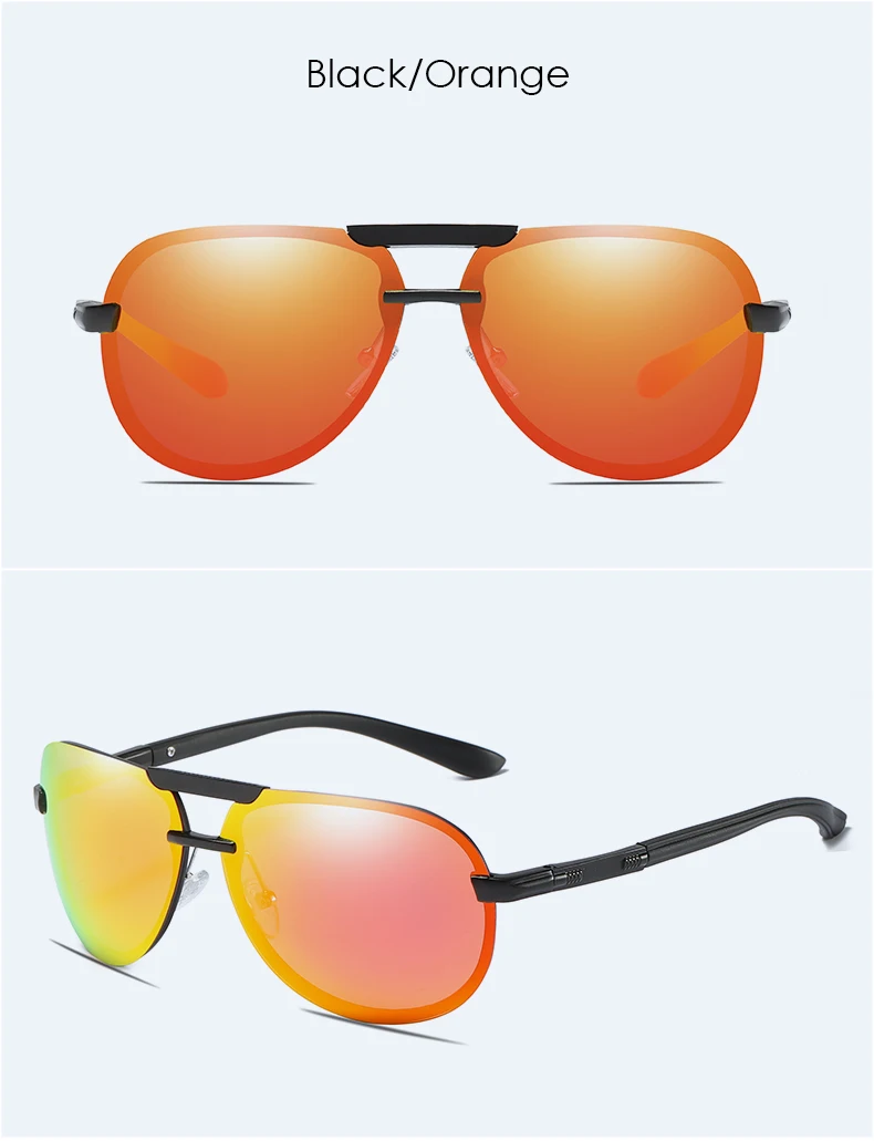 Новинка, поляризованные солнцезащитные очки в алюминиево-магниевой оправе для мужчин и женщин, солнцезащитные очки для вождения