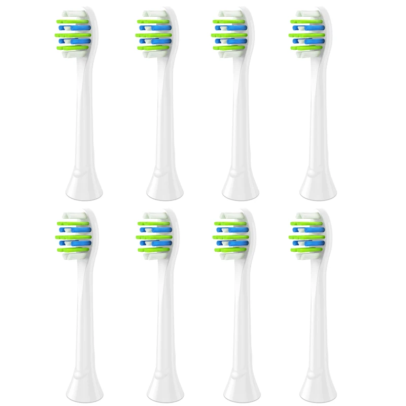 8 шт электрическая сменная насадка для зубной щетки для Philips Sonicare InterCare Flexcare HX9004/26 Горячие стандартные насадки для зубных щеток