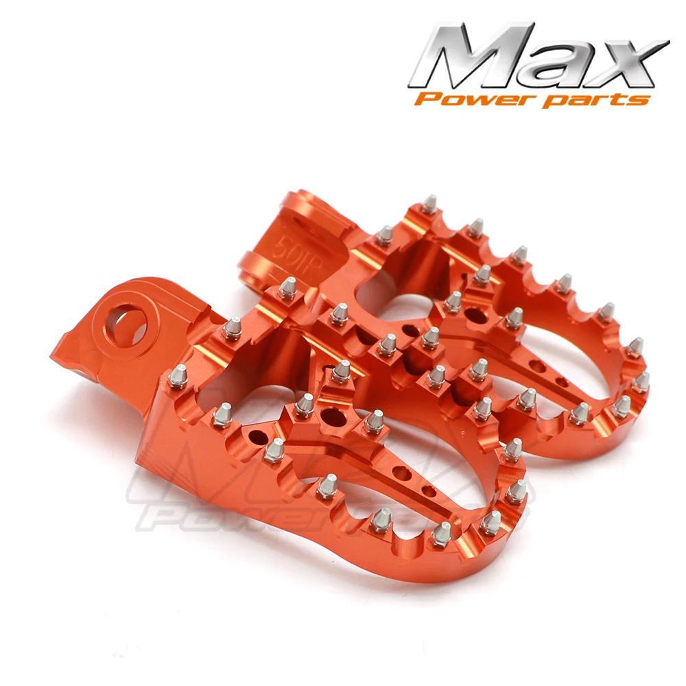 CNC MX Foot Pegs Footpegs Rest Pedals For KTM 85 530 SX SXF EXC EXCF