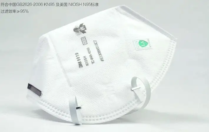 

3M 9010 Respirator N95 Anti-PM2.5 Anti fog Measure Anti-dust Formaldehyde Mask