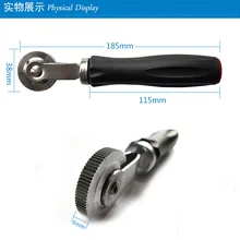 Высококачественная пластиковая ручка реального ролика дополняют давление в шинах/нажимной диск прокатки real wheel/давление в шинах автомобиля шинный инструмент