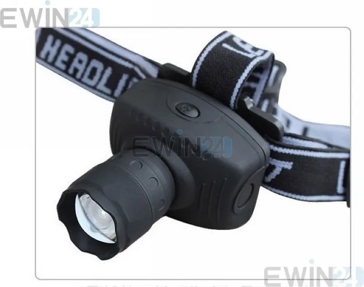 3W Head Light Headband Headlamp For Fishing Indoor Outdoor (1)