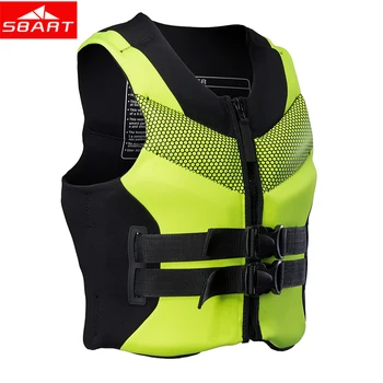 

SBART Professional Life Vest Jacket Swim Adult Child Life Vest Jacket for Water-skiing Surfing Swimming Drifting Sport Life Vest