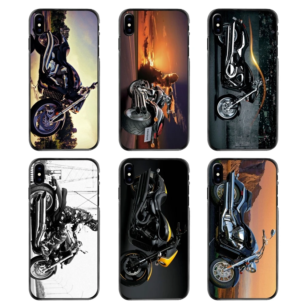 Пластиковый черный чехол для Huawei P7 P8 P9 P10 Lite Plus 2017 2016 Honor 5C 6 4X 5X Mate 8 7 9 Suzuki Intruder 1800