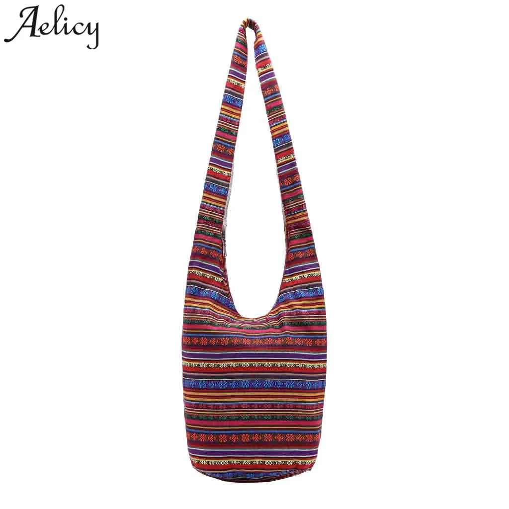 

Aelicy Ladies Handbag Canvas Floral Folk-Custom girls Bucket Bag Printing Crossbody Bag for women 2019 bolsa feminina drop ship