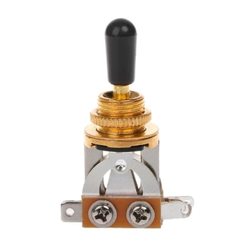 

New 3-Way Guitar Selector Pickup Toggle Switch Guitar Parts For Les Paul Gold