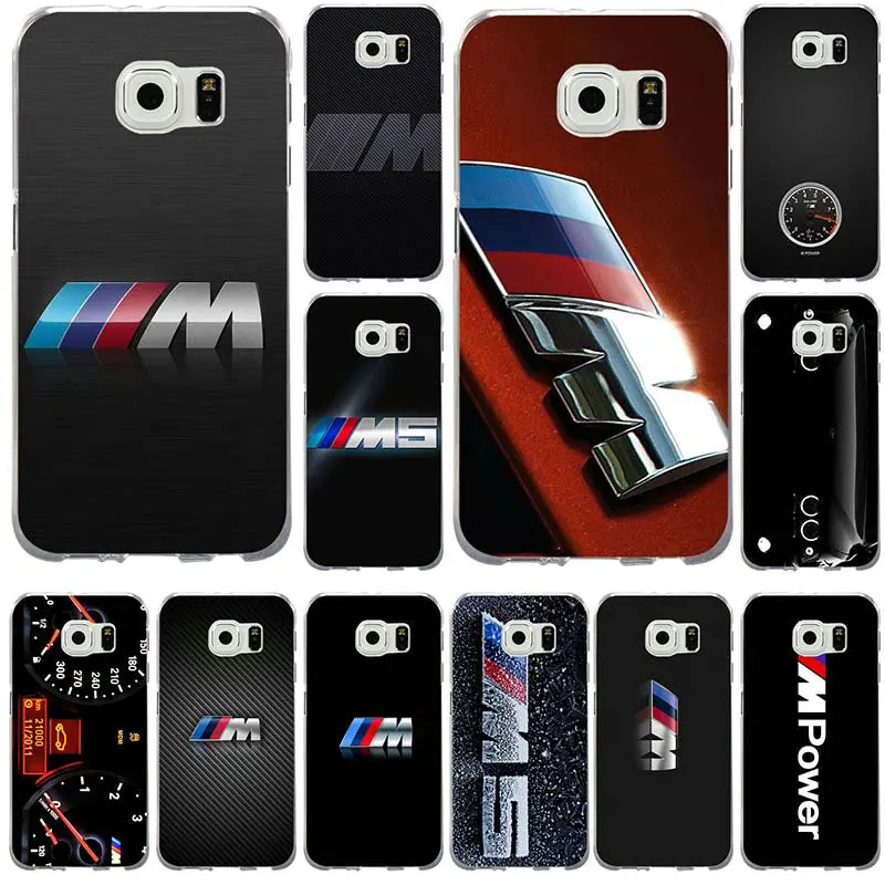 

Hot BMW M Series Logo Soft TPU Phone Case Slim Cover for Samsung Galaxy Note 2 3 4 5 8 S2 S3 S4 S5 Mini S6 S7 S8 S9 Edge Plus