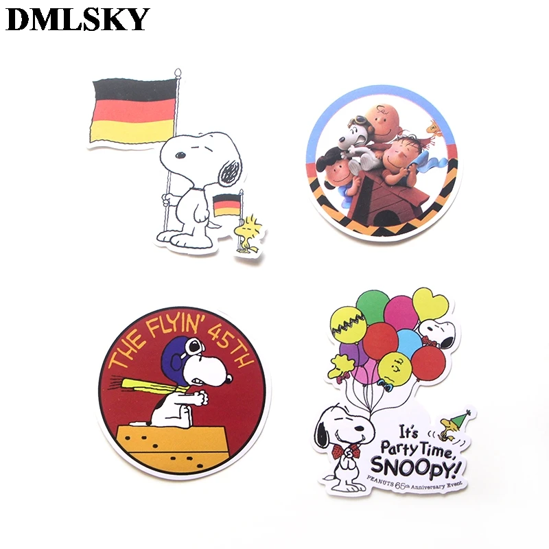 40 Pcs/set DMLSKY Funny Dog album sticker Cute Waterproof Scrapbooking for Car Luggage Laptop Decal Diy Decoration M3549