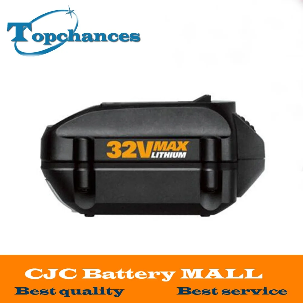 High Quality Newest 32V 2000mAh Lithium Replacement battery for WORX Models WG175 WG575 WG575 1 WG924