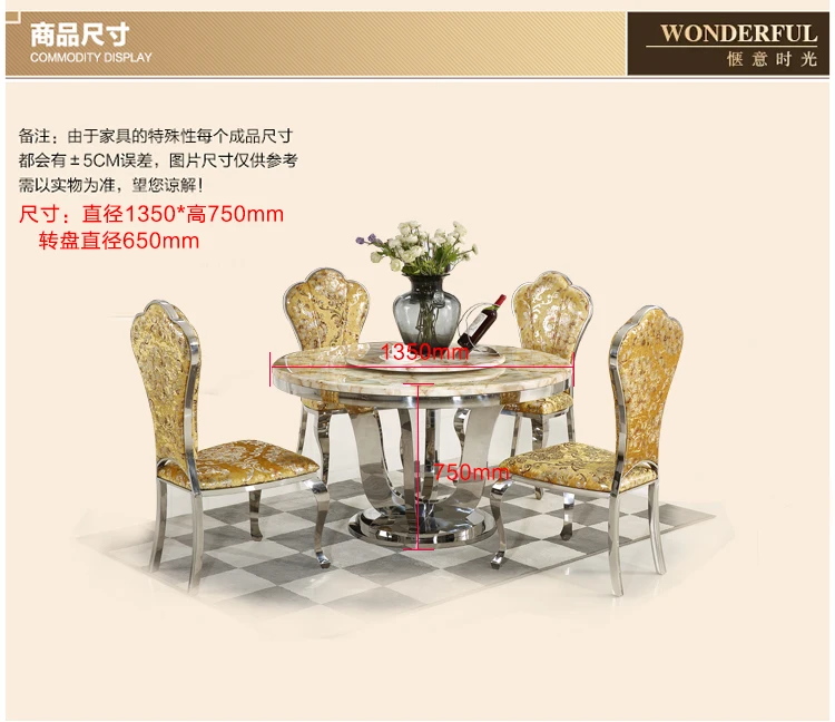 Stainless steel Dining Room Set Home Furniture minimalist modern glass dining table and 4 chairs mesa de jantar muebles comedor