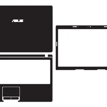 Ноутбук углеродного волокна виниловая кожа наклейки крышка защита для ASUS K53S K53SD K53SV K53SM 15,6"